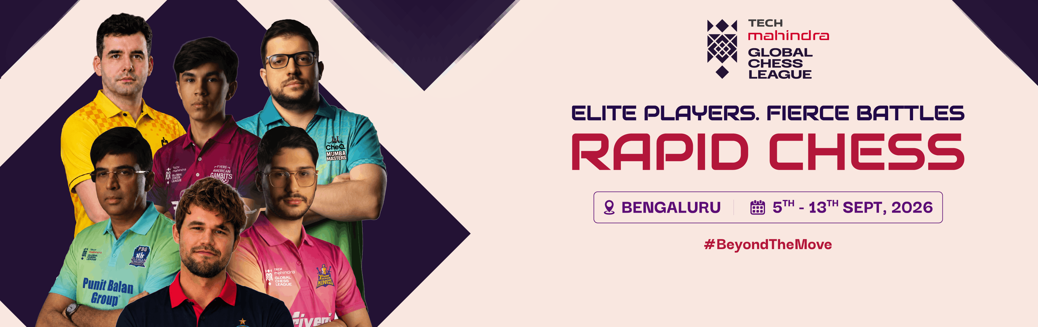 Get Tech Mahindra Global Chess League tickets on BookMyShow